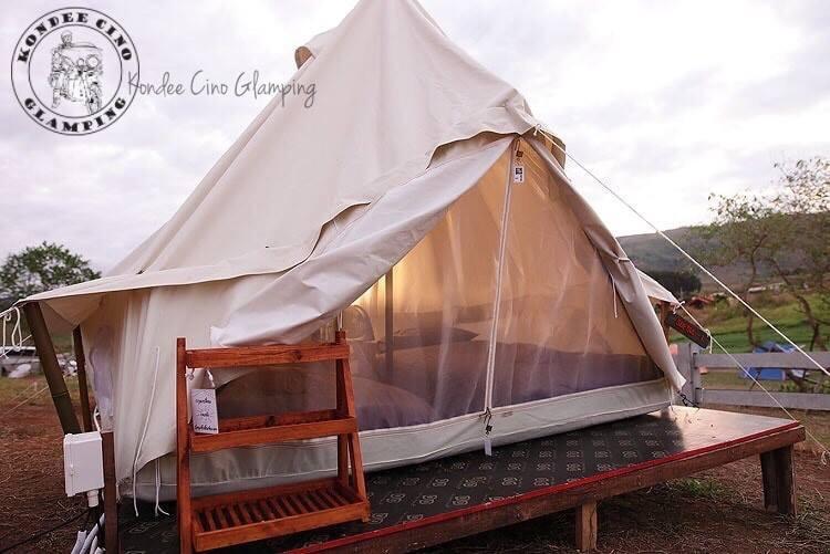Отель Kondee Cino Cafe & Glamping Кхао-Кхо Экстерьер фото